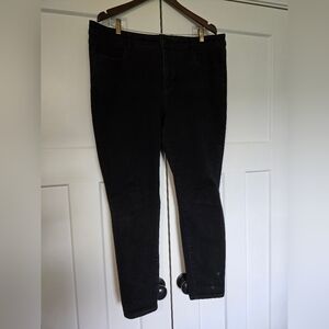 American Eagle Outfitters Black Dream Stretch Hi Rise Jegging 18 Regular #2